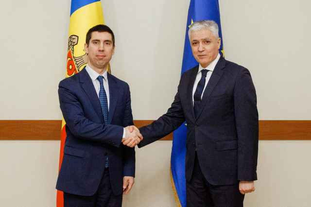 Vicepremierul Mihai Popșoi a avut întrevederi la MAE cu mai mulți ambasadori acreditați la Chișinău