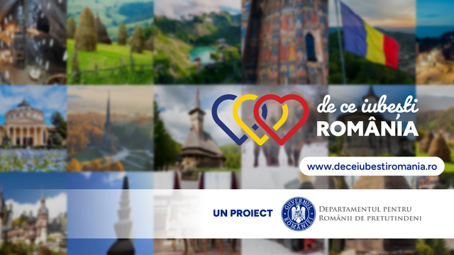 Departamentul pentru Românii de Pretutindeni a dat startul campaniei „De ce iubești România”, adresată românilor din afara granițelor