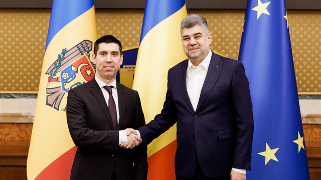Vicepremierul Mihai Popșoi a avut o întrevedere cu premierul României, Marcel Ciolacu

