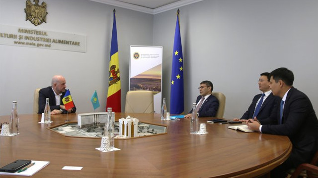 Kazahstanul, interesat de a coopera cu Republica Moldova pentru studierea celor mai bune practici în domeniul sistemelor de irigare