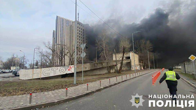 VIDEO | Atac devastator al Rusiei cu rachete asupra Kievului în timpul vizitei șefului diplomației UE, Josep Borrell
