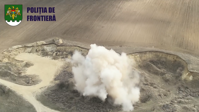 VIDEO | Explozibilul de la bucățile de dronă a fost denotat

