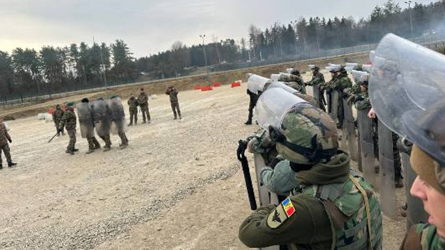 Militarii din Republica Moldova participă la un exercițiu în Germania alături de reprezentanții României și ale altor șapte țări
