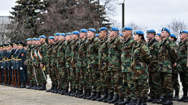 Un contingent de militari a fost detașat în misiunea de menținere a păcii din Liban