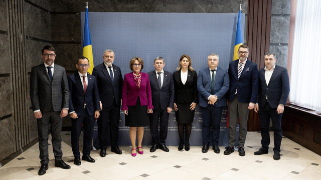 Deputați din Republica Moldova, întrevedere cu membri ai Comsiei Apărare și Securitate Națională din Senatul României