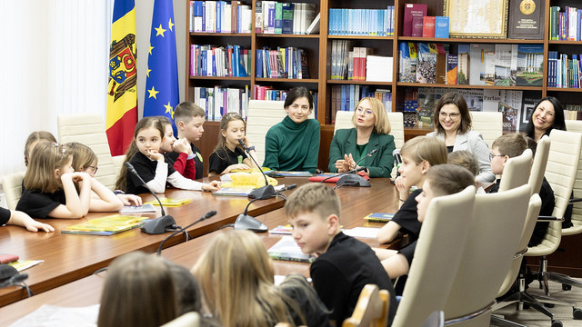 Parlamentul a organizat o serie de evenimente dedicate promovării cititului, pentru zeci de copii din întreaga țară