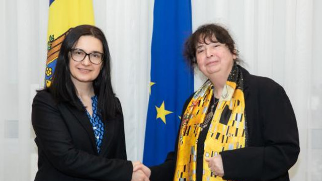 Viceprim-ministra pentru Integrare Europeană, Cristina Gherasimov, a avut o întrevedere cu ambasadoarea Austriei în Republica Moldova, Stella Avallone