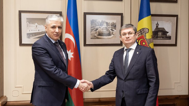 Igor Grosu a avut o întrevedere cu noul ambasador al Azerbaidjanului