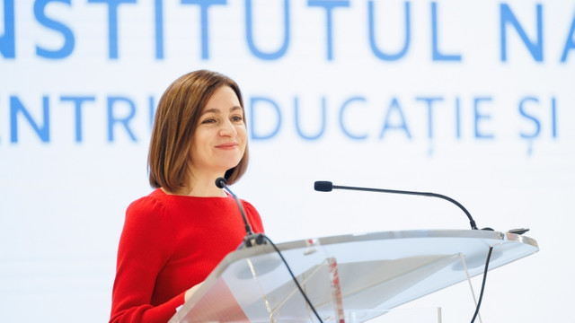 VIDEO | A fost lansat Institutul Național pentru Educație și Leadership. Maia Sandu: Mizez pe contribuția profesorilor la educarea unei societăți pregătite pentru viitorul european al Republicii Moldova