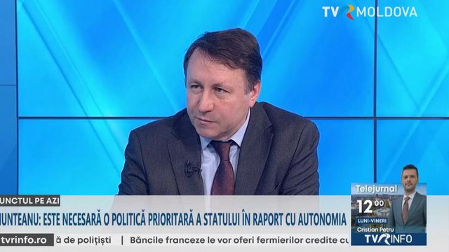 Igor Munteanu: Este necesară o politică prioritară a statului în raport cu Autonomia Găgăuză
