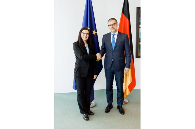 La Berlin, vicepremierul Cristina Gherasimov a avut întrevederi cu oficiali din Bundestag, Cancelaria Federală și Guvernul Federal