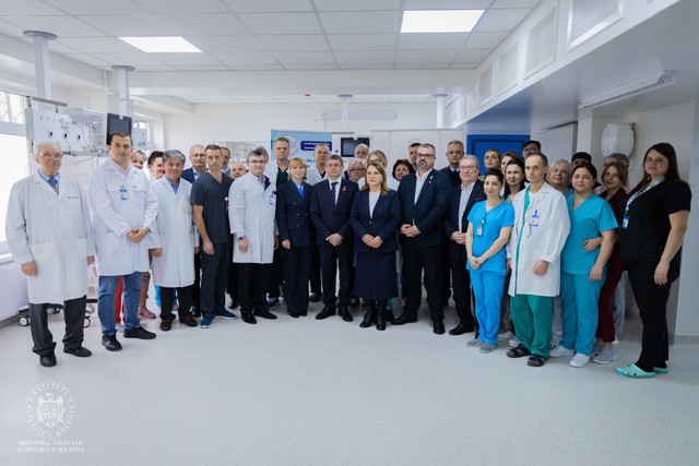 O nouă secție ATI, inaugurată la Spitalul Clinic Municipal „Gheorghe Paladi”