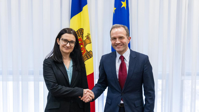 Cristina Gherasimov a avut o întrevedere cu șeful Oficiului Consiliului Europei la Chișinău, Falk Lange.