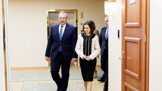 Maia Sandu a avut o întrevedere cu Președintele Senatului României, Nicolae Ciucă