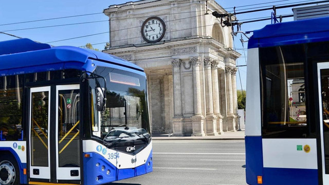 Atenție, călători! Troleibuzele din Chișinău vor circula pe 8 martie conform orarelor de duminică