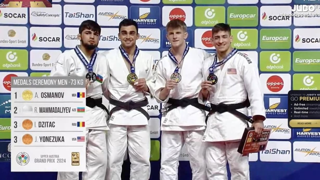 Un judocan din Republica Moldova a cucerit medalia de aur la Grand Prix-ul Austriei 