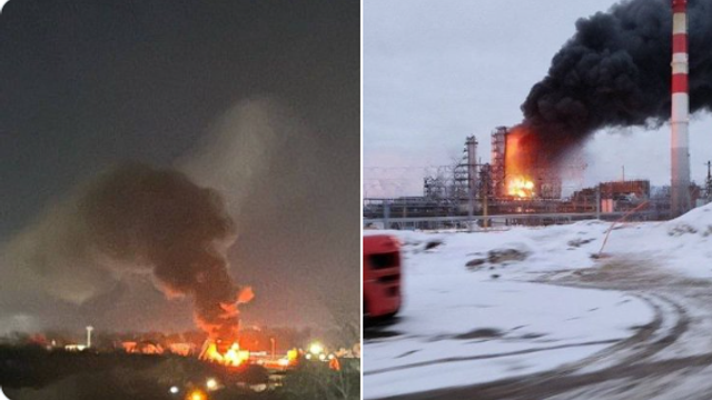 Ucraina a atacat cu drone șase regiuni din Rusia, inclusiv cea a Moscovei. Incendii puternice la rafinării de petrol 

