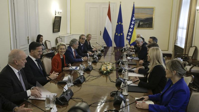 Comisia Europeană a recomandat oficial începerea negocierilor de aderare la UE cu Bosnia și Herțegovina