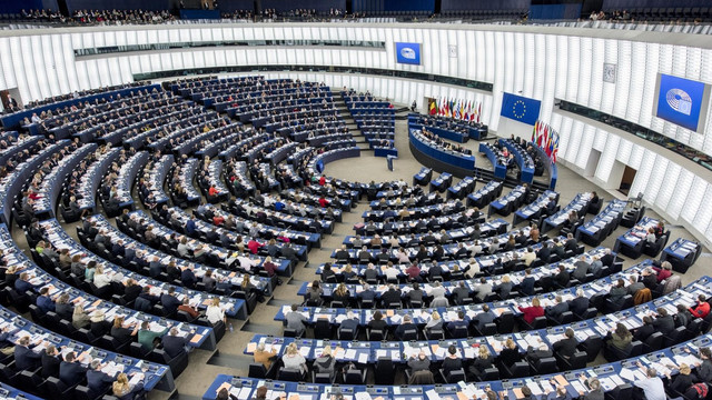 Un eurodeputat italian de extremă dreapta a fluierat în Parlamentul European și a fost dat afară din plen