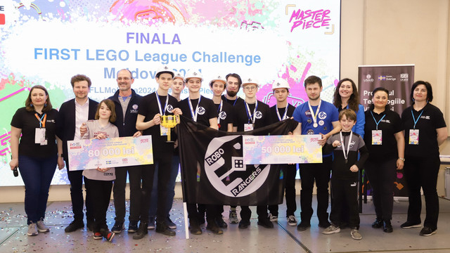 Cel mai mare concurs de robotică - FIRST LEGO League Challenge Moldova 2024 și-a desemnat învingătorii