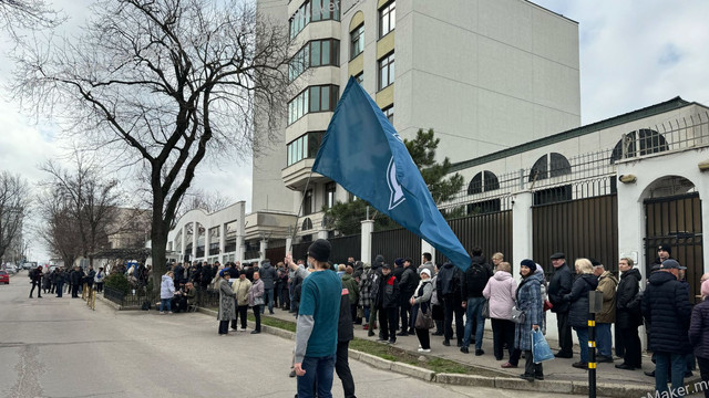 Protestul „Amiaza împotriva lui Putin”, și la Chișinău