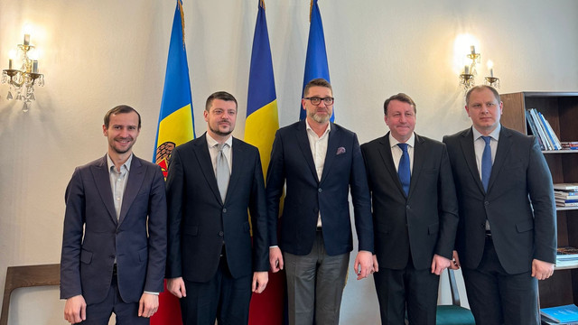 Ambasadorul României la Chișinău, Cristian-Leon Țurcanu, s-a întâlnit cu liderii Blocului politic pro-european