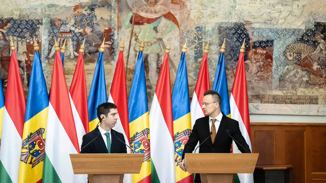 Mihai Popșoi a avut o întrevedere cu ministrul afacerilor externe al Ungariei