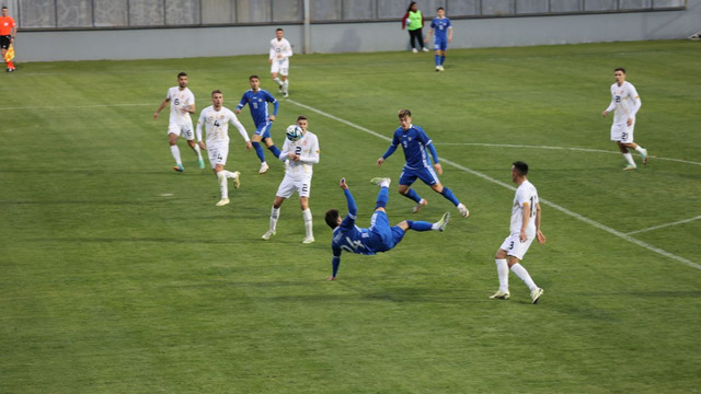 VIDEO | Gol spectaculos marcat de Vitalie Damașcan în amicalul cu Macedonia de Nord (1-1)