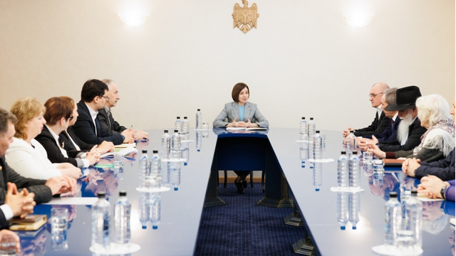 Maia Sandu a avut o întrevedere cu reprezentanți ai minorităților etnice. Referendumul de aderare a Republicii Moldova la UE, în centrul discuțiilor