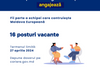 Locuri de muncă scoase la concurs de Biroul pentru Integrare Europeană