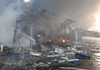 Bombardament rusesc în nord-estul Ucrainei 