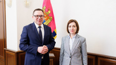 Maia Sandu a discutat despre intensificarea cooperării în domeniul judiciar și luptei împotriva crimei organizate transfrontaliere cu Ladislav Hamran, președintele „Eurojust”