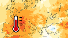 Schimbare spectaculoasă de vreme în Europa - Temperaturile au scăzut și cu peste 25 de grade într-o singură zi