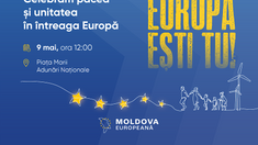 Maia Sandu invită cetățenii să celebreze împreună Ziua Europei în Piața Marii Adunări Naționale