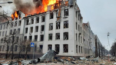 Rușii au bombardat, din nou, orașul ucrainean Harkov