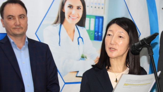 Centrul de Sănătate Briceni a fost dotat cu un ultrasonograf nou, cu suportul Japoniei