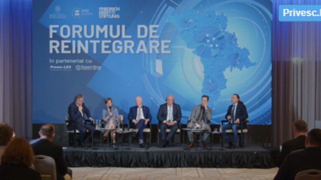 LIVE | Forumul de reintegrare a Republicii Moldova