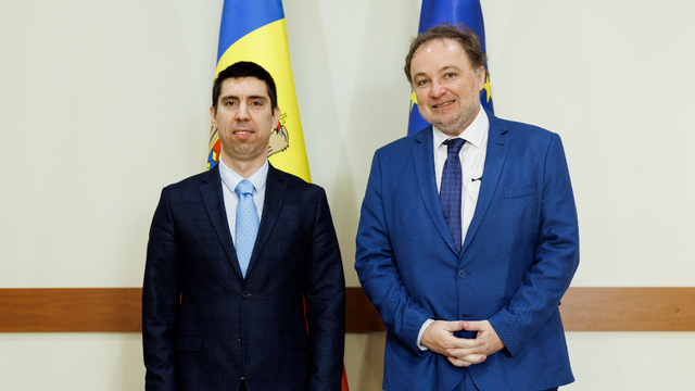 Mihai Popșoi a avut o întrevedere cu Stanislav Kázecký, ambasadorul Republicii Cehe în Republica Moldova