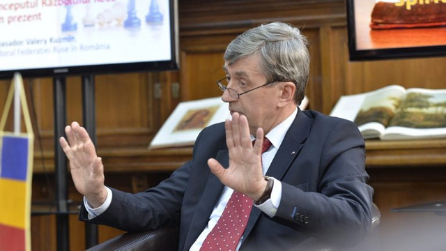 Valeri Kuzmin, ambasadorul Rusiei la București, și-a încheiat mandatul. A plecat definitiv la Moscova