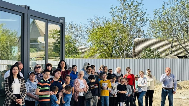 FOTO | Mitropolia Basarabiei și Misiunea Socială „Diaconia”sprijină refugiații. La Cahul a fost deschis un centru educațional pentru copiii refugiaților