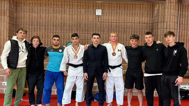 Tinerii judocani din Republikca Moldova au cucerit două medalii la Junior European Cup de la Lignano, Italia