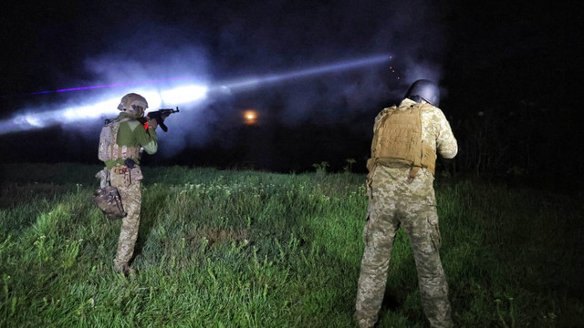 Lupte intense pe frontul din Ucraina. Rusia a lansat un atac masiv cu zeci de rachete