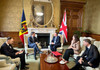 Ministrul de Externe Mihai Popșoi, întâlnire la Londra cu șeful diplomației britanice, David Cameron