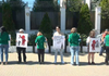 LIVE | Flashmob în fața Ambasadei Rusiei din Chișinău cu sloganul „Uniți pentru libertatea presei. Adevărul nu poate fi suprimat!”