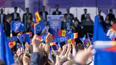„La mulți ani, Europa! Te așteptăm în fiecare casă!”, transmite viceprim-ministra pentru Integrare Europeană, Cristina Gherasimov, cu prilejul Zilei Europei
