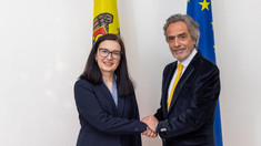 Cooperarea moldo-elenă în domeniul integrării europene, discutată de viceprim-ministra Cristina Gherasimov cu Ambasadorul Greciei
