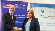 OIM a oferit echipament IT ANOFM pentru a sprijini integrarea refugiaților ucraineni
