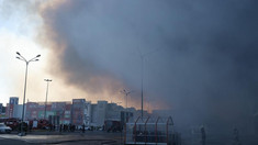 VIDEO | Imagini din hipermarketul din Harkov arată momentul atacului rus. „Angajații își făceau treaba”