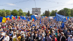 Marș de susținere a parcursului european al Republicii Moldova, organizat pe 1 iunie în Chișinău