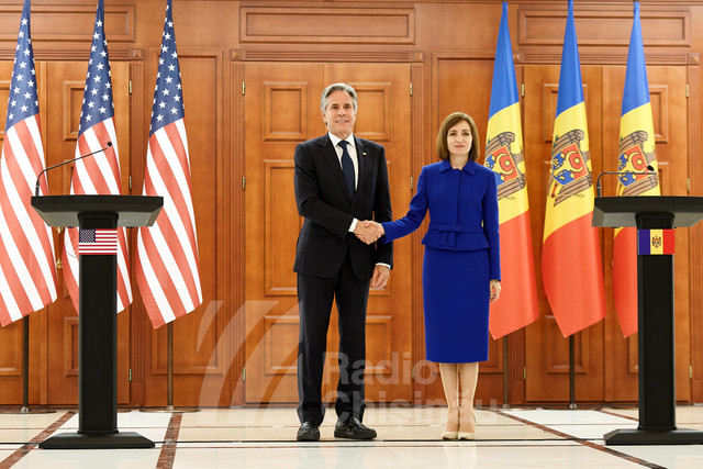 SUA vor oferi R. Moldova un pachet de asistență  de 50 de milioane de dolari. Antony Blinken: „Va permite creșterea abilității R. Moldova de a rezista în fața interferențelor rusești”